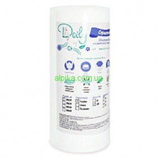 Серветки в рулоні Doily 30см х 30см 100 шт зі спанлейсу 40г\м2